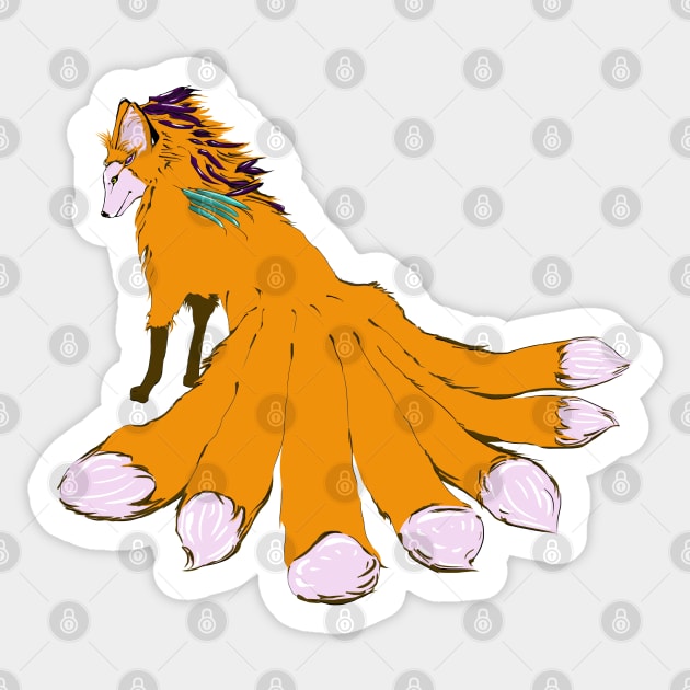 Kitsune fox Sticker by Red Fox